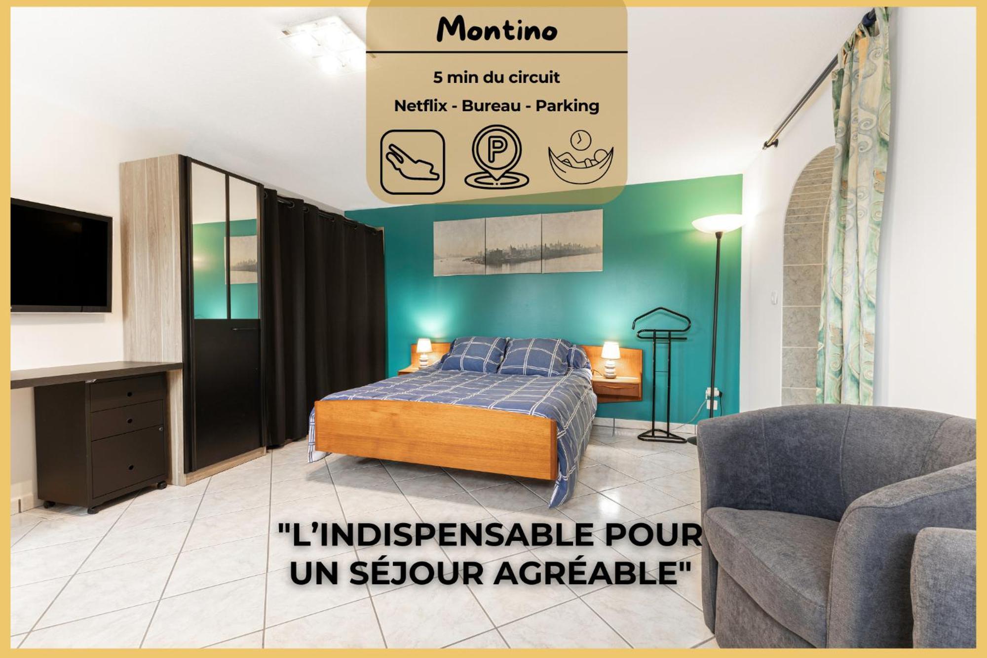 Apartment Montino - 5 Min Du Circuit - Parking - Wifi Mulsanne